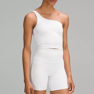 Lululemon Ribbed Nulu Asymmetrical Yoga Tank Top